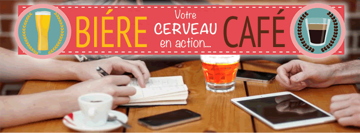 Bière ou café ? Votre cerveau en action...