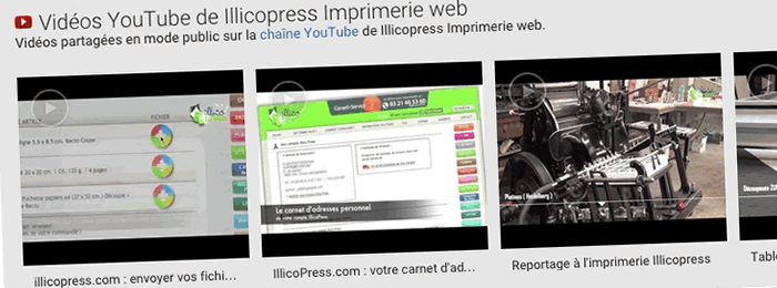 Des séquences vidéos pour les FAQ du site de l'imprimerie IllicoPress