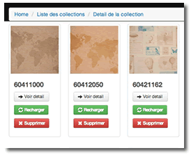 La gestion du contenu dans le backoffice du site web Caselio