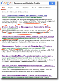 Référencement SEO Google