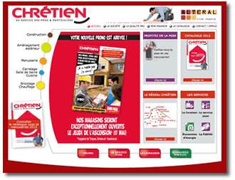 Chretien Matériaux Grande surface de bricolage