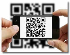 Un QR Code pour acceder au jeu sur mobile