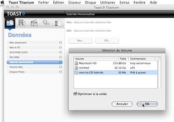 graver un CD Rom avec OS X